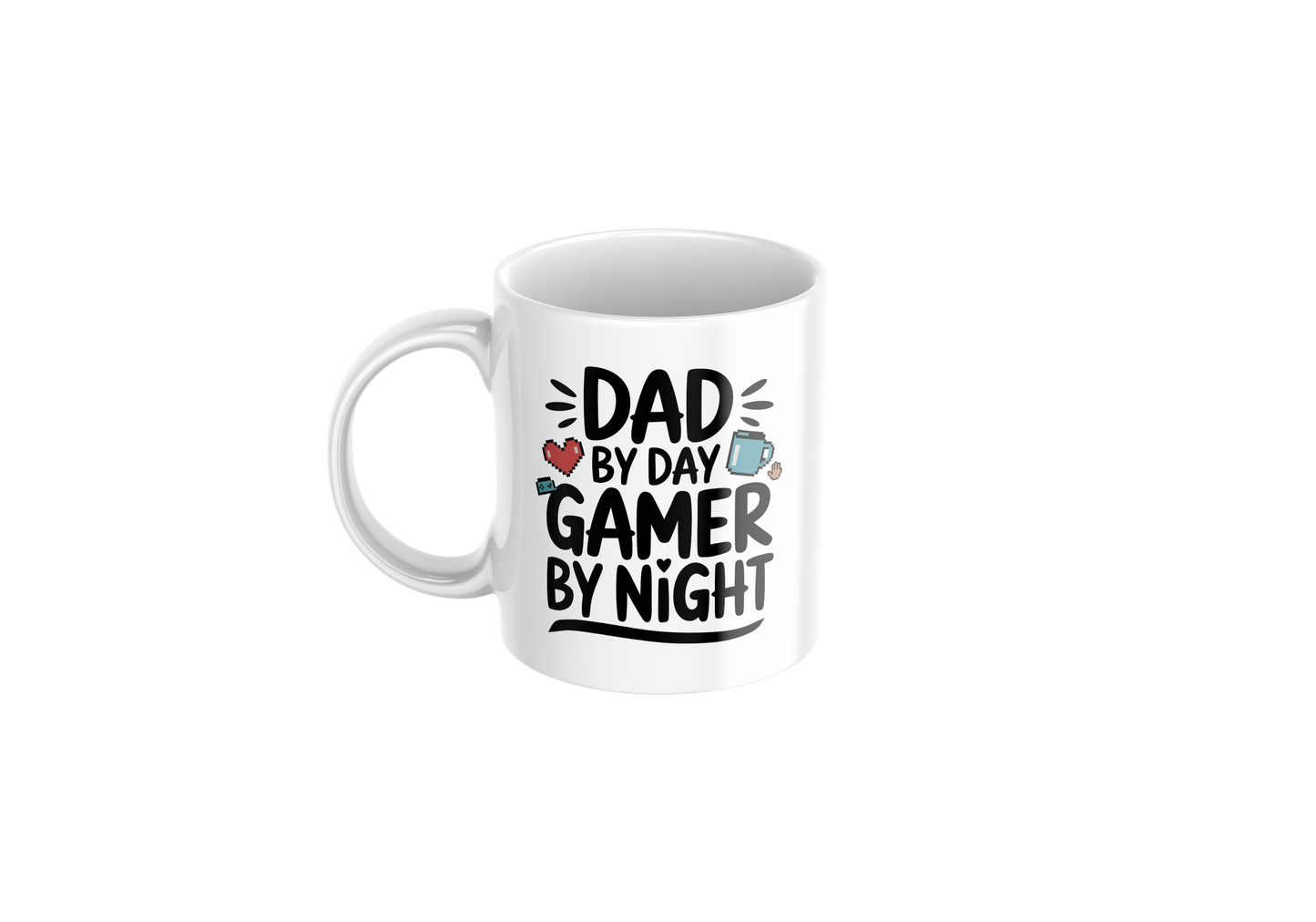 Dad by day, Gamer by night - Father's Day Mug