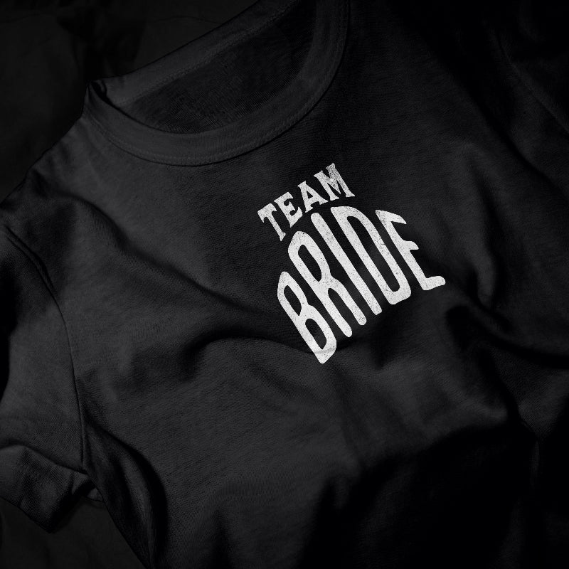 Team Bride t-shirt - All bits printed
