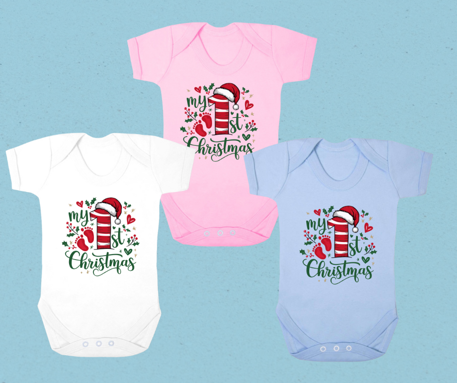 Baby's 1st Christmas Bodysuit