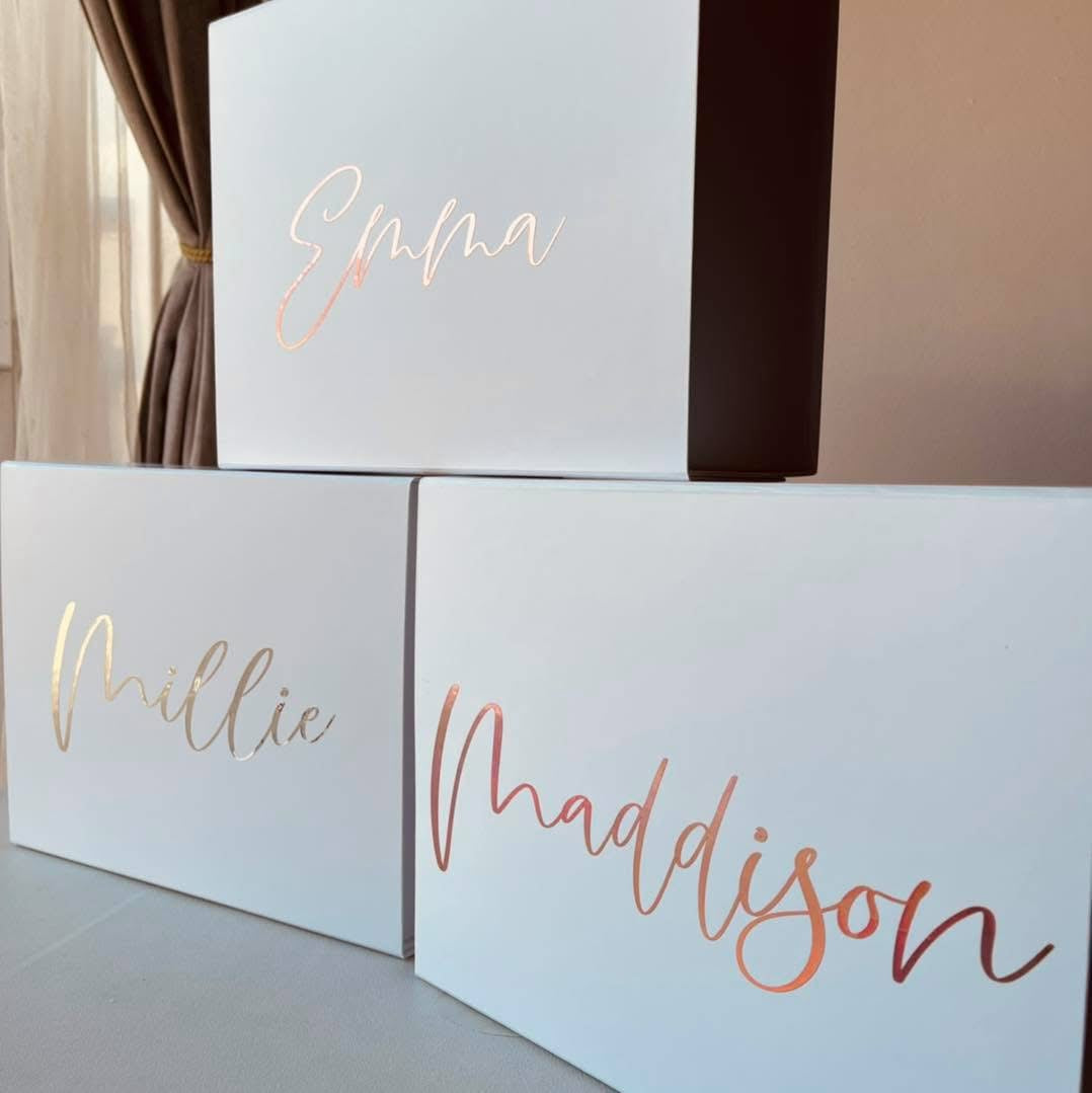 Bridesmaid Proposal Gift Box, content not included - All bits printed 