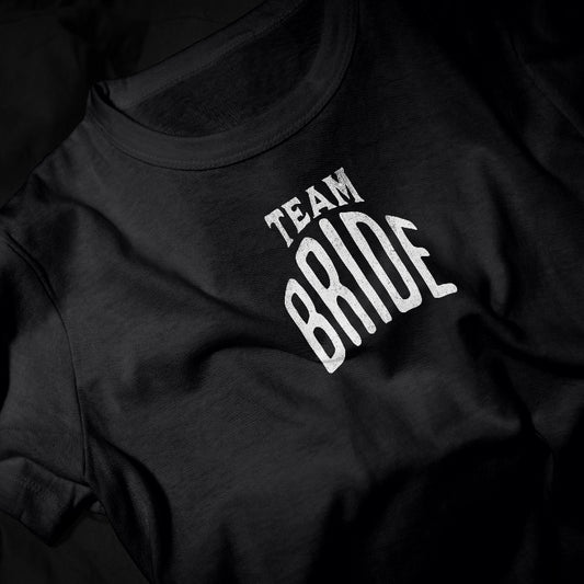 Team Bride t-shirt - All bits printed 