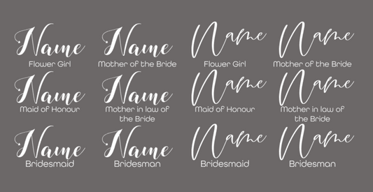Bride Squad - Name + Job role HTV